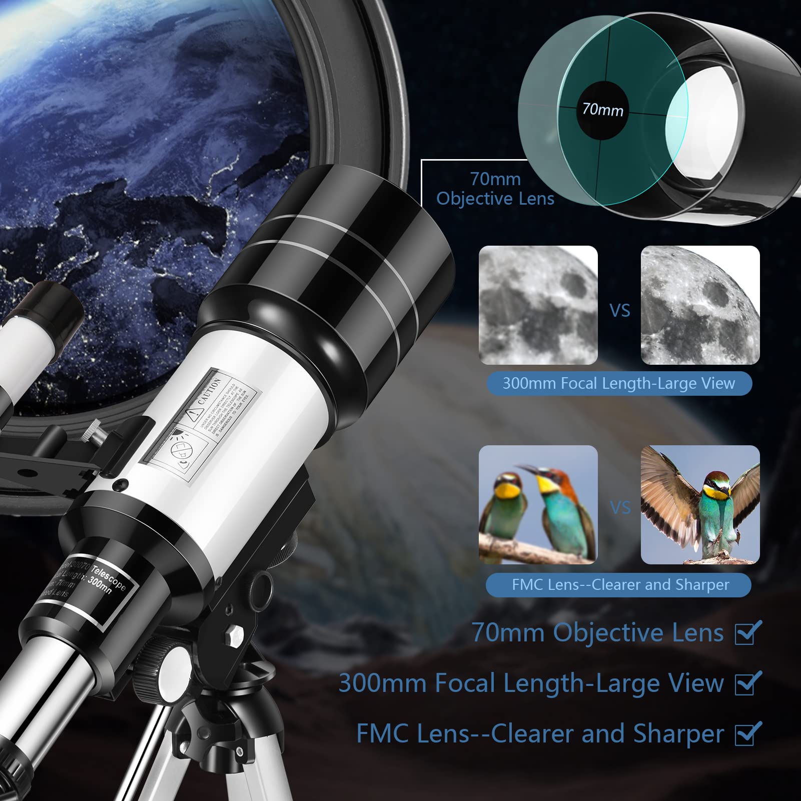 Using a spotting sale scope for astronomy